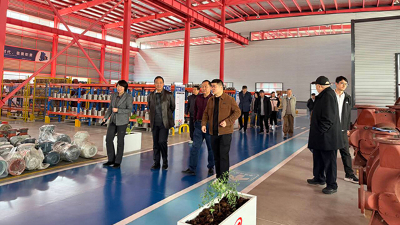 阜陽市科技局領(lǐng)導(dǎo)蒞臨非耀真空泵考察指導(dǎo)